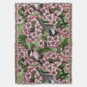 Kirschblüte und Kichererbsen auf Grün Decke (Vorderseite Vertikal)
