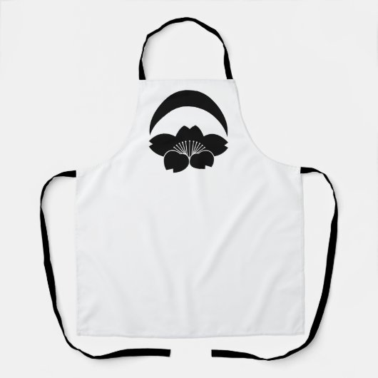 Kirschblüte unter Halbmond Schürze (Vorderseite)