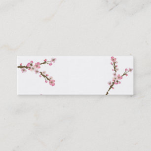 Kirschblüte-Visitenkarte Mini Visitenkarte