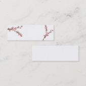 Kirschblüte-Visitenkarte Mini Visitenkarte (Vorne/Hinten)