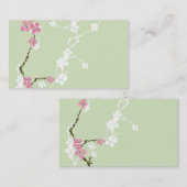 Kirschblüte-Visitenkarte Visitenkarte (Vorne/Hinten)