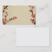 Kirschblüte-Visitenkarte Visitenkarte (Vorne/Hinten)