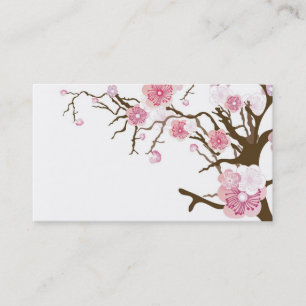 Kirschblüte-Visitenkarte Visitenkarte