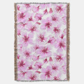 Kirschblüte Wasserfarbe Decke (Vorderseite Vertikal)