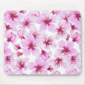 Kirschblüte Wasserfarbe Mousepad (Vorne)