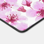 Kirschblüte Wasserfarbe Schreibtischunterlage (Ecke)