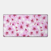 Kirschblüte Wasserfarbe Schreibtischunterlage (Vorderseite)