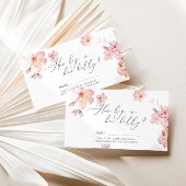 Kirschblüte, wie groß ist der Bauch der Mama Begleitkarte