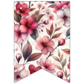 Kirschblüte Wimpelkette (Dritte Fahne)
