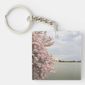 Kirschblüten am Tidal Basin Schlüsselanhänger