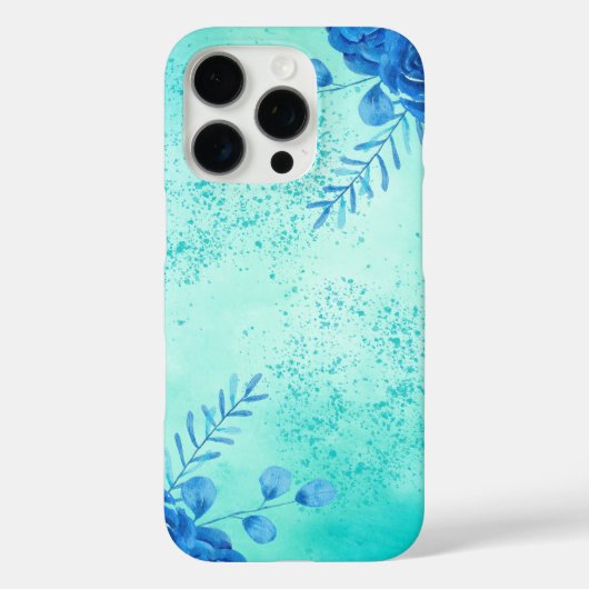 Kirschblüten Aquarell Blumen Case-Mate iPhone Hülle (Rückseite)