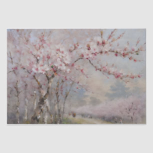 Kirschblüten Aquarell Decoupage  Seidenpapier