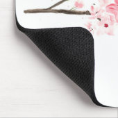 Kirschblüten-Aquarell Mousepad (Ecke)