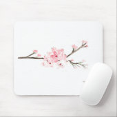 Kirschblüten-Aquarell Mousepad (Mit Mouse)