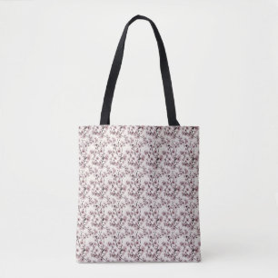 Kirschblüten auf Elfenbein — Zart und zeitgenössis Tasche