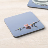 Kirschblüten auf Wasser Getränkeuntersetzer (Linke Seite)