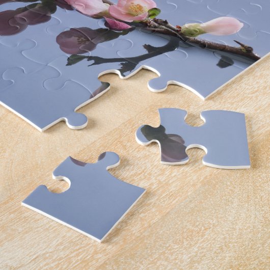 Kirschblüten auf Wasser Puzzle (Seite)