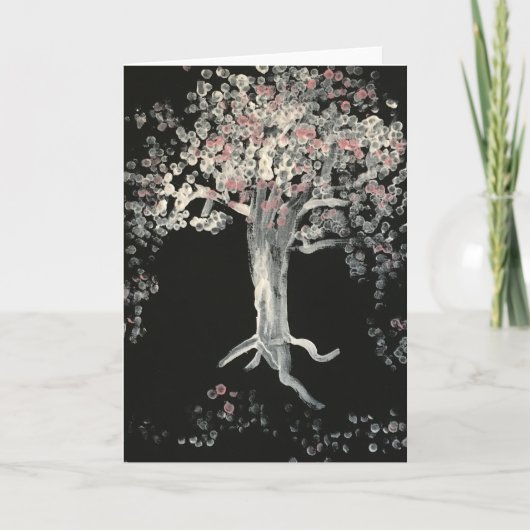 Kirschblüten-Bäume in Japan Karte (Vorderseite)