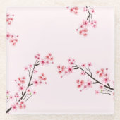 Kirschblüten bedruckte Untersetzer (Vorderseite)