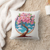 Kirschblüten blühen kissen (Decke)