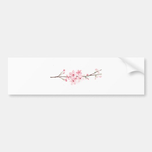 Kirschblüten Blume Autoaufkleber (Vorne)