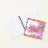 Kirschblüten Blume SpiralNotebook Notizblock (Innenseite)