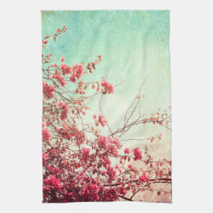Kirschblüten Blumen Florales Küchentuch
