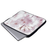 KIRSCHBLÜTEN BLUMEN LAPTOPSCHUTZHÜLLE (Vorne Knopf)