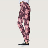 Kirschblüten Blumen Leggings (Links)