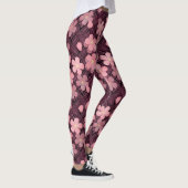 Kirschblüten Blumen Leggings (Rechts)