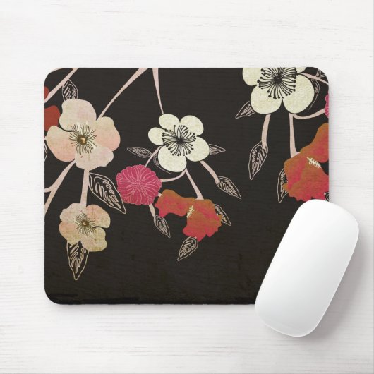 Kirschblüten-Blumen Mousepad (Mit Mouse)