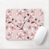 Kirschblüten-Blumen-Muster Mousepad (Mit Mouse)