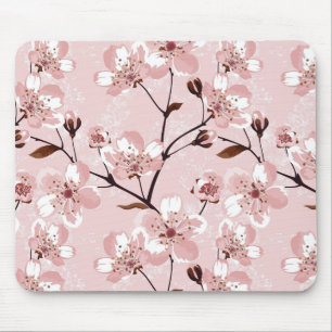 Kirschblüten-Blumen-Muster Mousepad