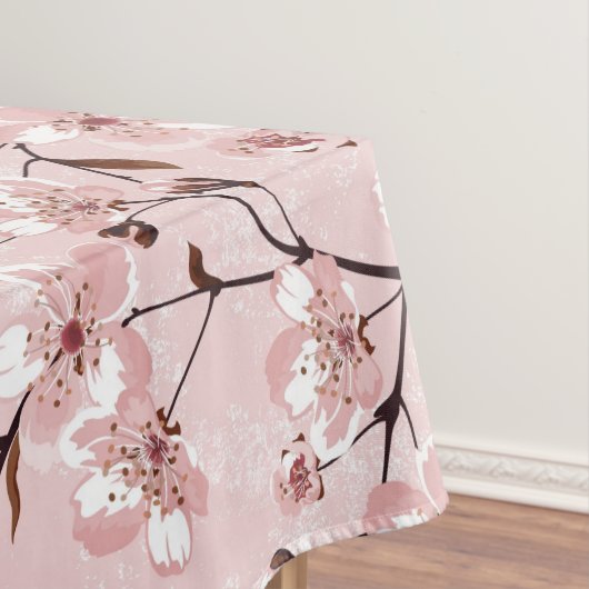 Kirschblüten-Blumen-Muster Tischdecke (Beispiel)