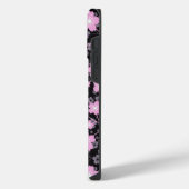Kirschblüten-Blumenmuster-Design iPhone Hülle (Linke Seite)