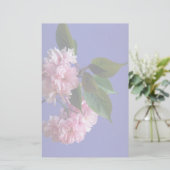 Kirschblüten Briefpapier (Stehend Vorderseite)