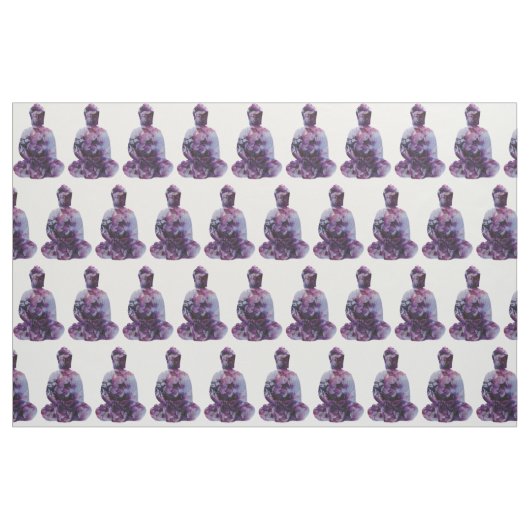 Kirschblüten-Buddha-Gewebe Stoff (Yard (91,4 cm))