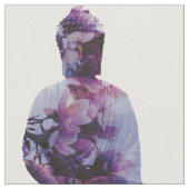 Kirschblüten-Buddha-Gewebe Stoff (Nahaufnahme)