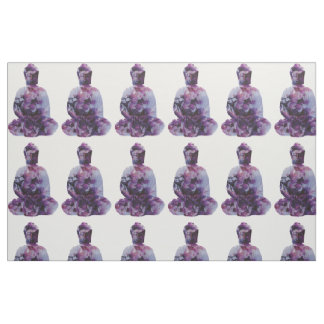 Kirschblüten-Buddha-Gewebe Stoff