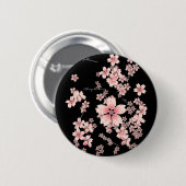 Kirschblüten Button (Vorne & Hinten)
