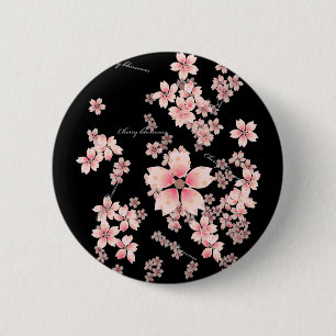 Kirschblüten Button