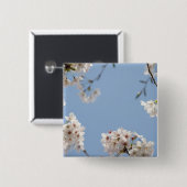 Kirschblüten Button (Vorne & Hinten)