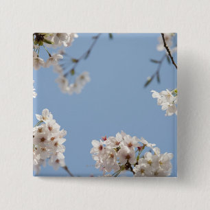 Kirschblüten Button