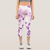 Kirschblüten Capri Leggings (Vorderseite)