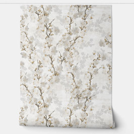 Kirschblüten - cremweiche Tapetenrollen Tapete