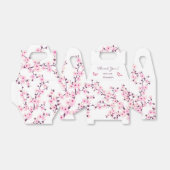 Kirschblüten-Dankeschön-Box Geschenkschachtel (Ungefaltet)