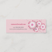 Kirschblüten-dünne Karte (Rückseite)