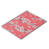 Kirschblüten Floating-Blume Notizblock (Linke Seite)