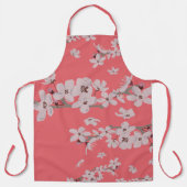 Kirschblüten Floating-Blume Schürze (Vorderseite)