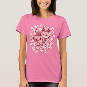 Kirschblüten-Fuchs T-Shirt